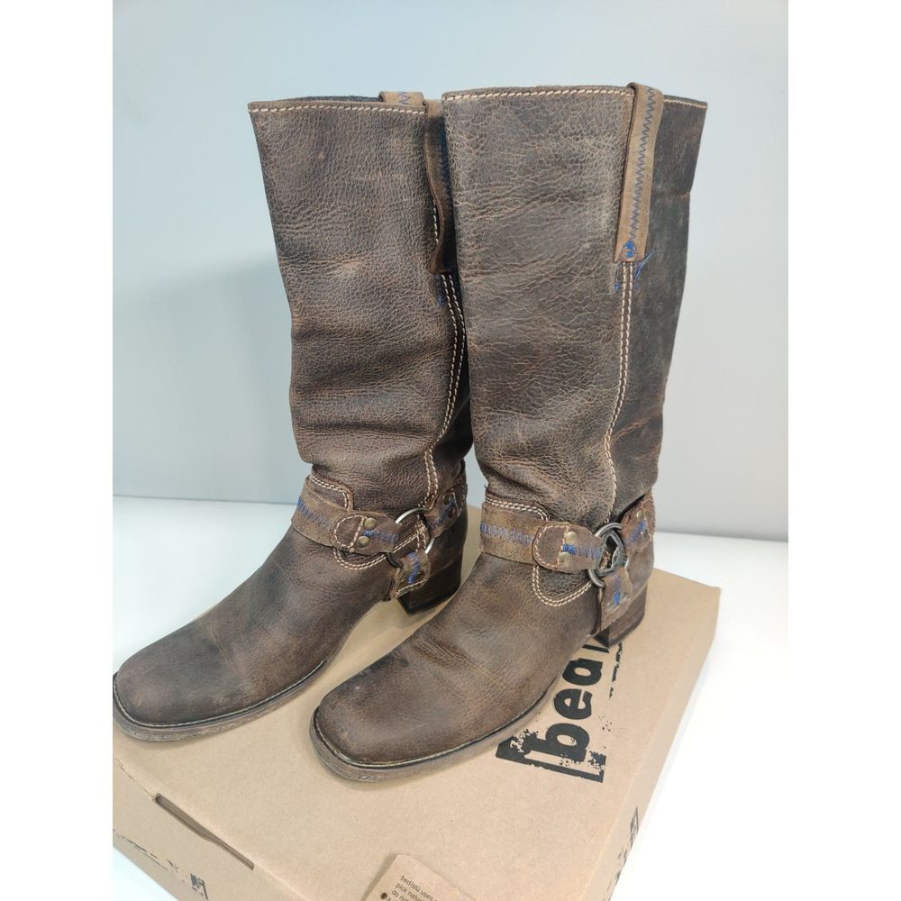 NIB Bed Stu Cobbler Series Opal Tan Greenland 5 YR Size 8